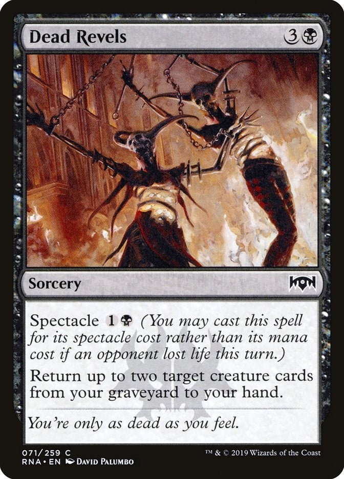 Dead Revels (71) [RNA] - MTG Single