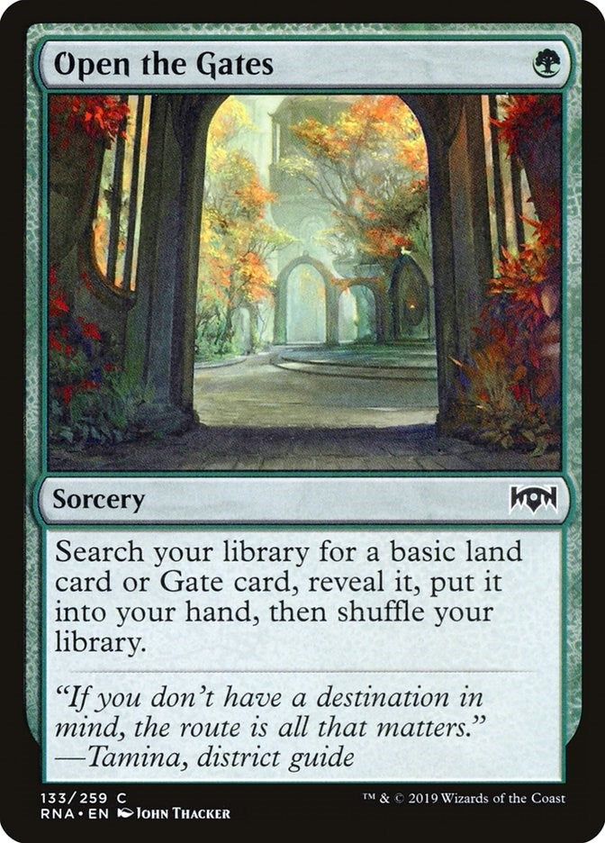 Open the Gates (133) [RNA] - MTG Single