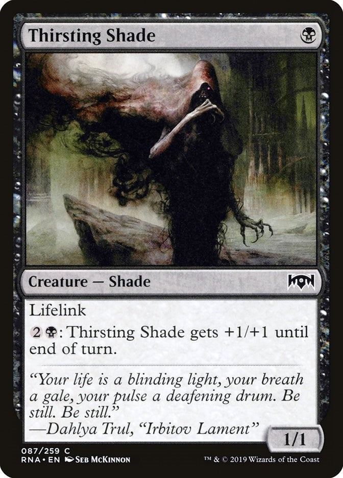 Thirsting Shade (87) [RNA] - MTG Single