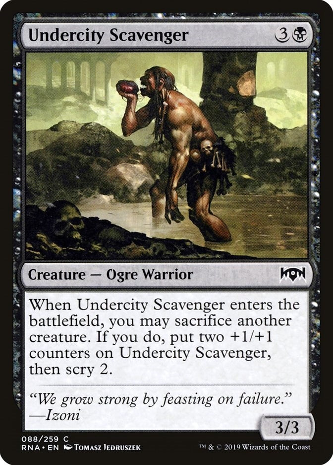 Undercity Scavenger (88) [RNA] - MTG Single