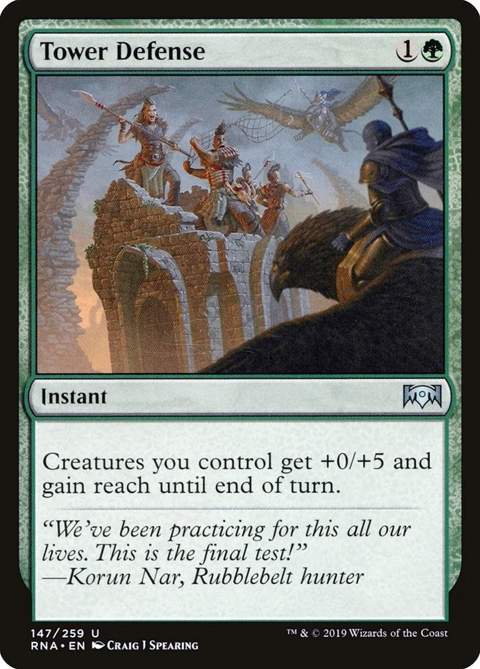 Tower Defense (147) [RNA] - MTG Single