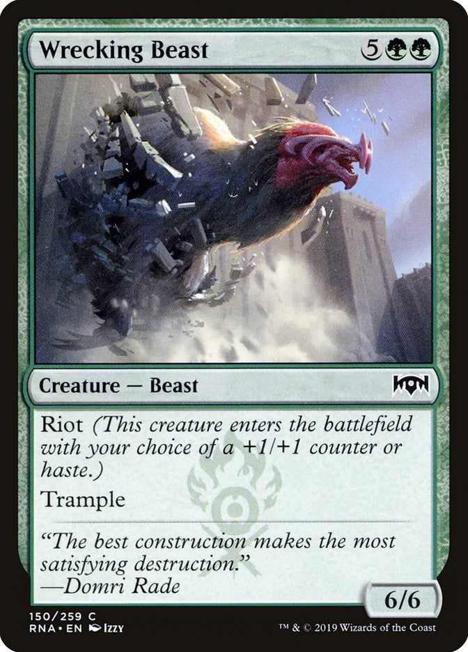 Wrecking Beast (150) [RNA] - MTG Single