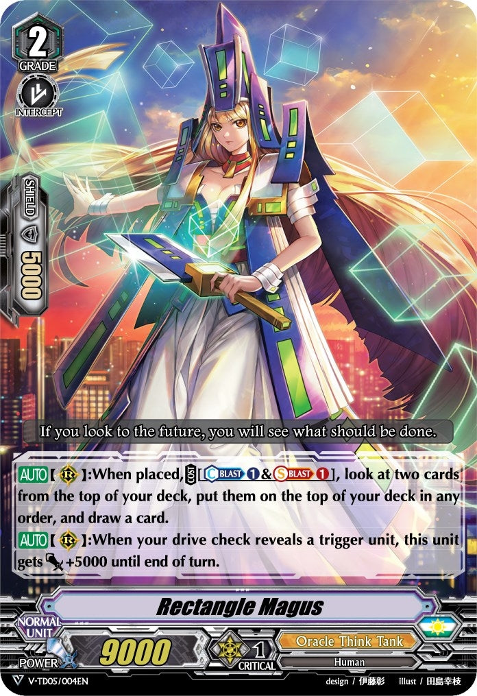 Rectangle Magus (5004) [V-TD05] - Cardfight Vanguard Single