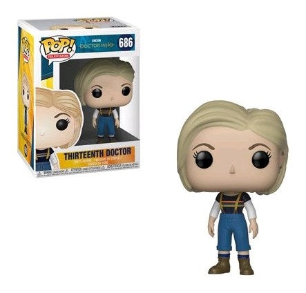 Doctor Who: Thirteenth Doctor (without Coat) (686) [POP!] - Funko Sealed