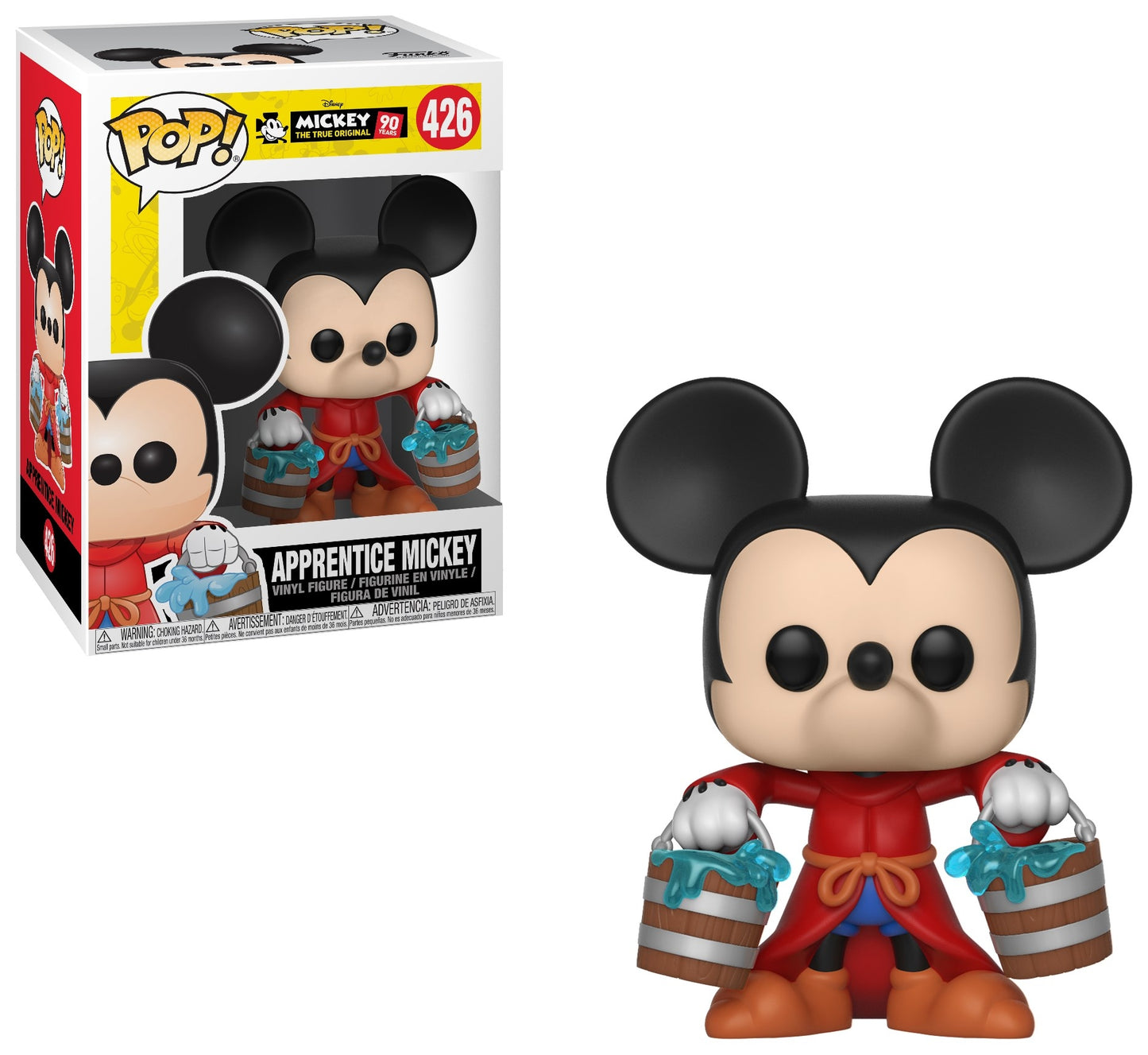 90th Anniversary Mickey: Apprentice Mickey (426) [POP!] - Funko Sealed