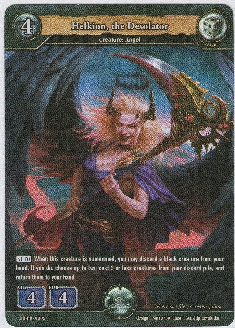 Helkion the Desolator (Alternate Art-Foil) (9) [PR] - Dragoborne Single