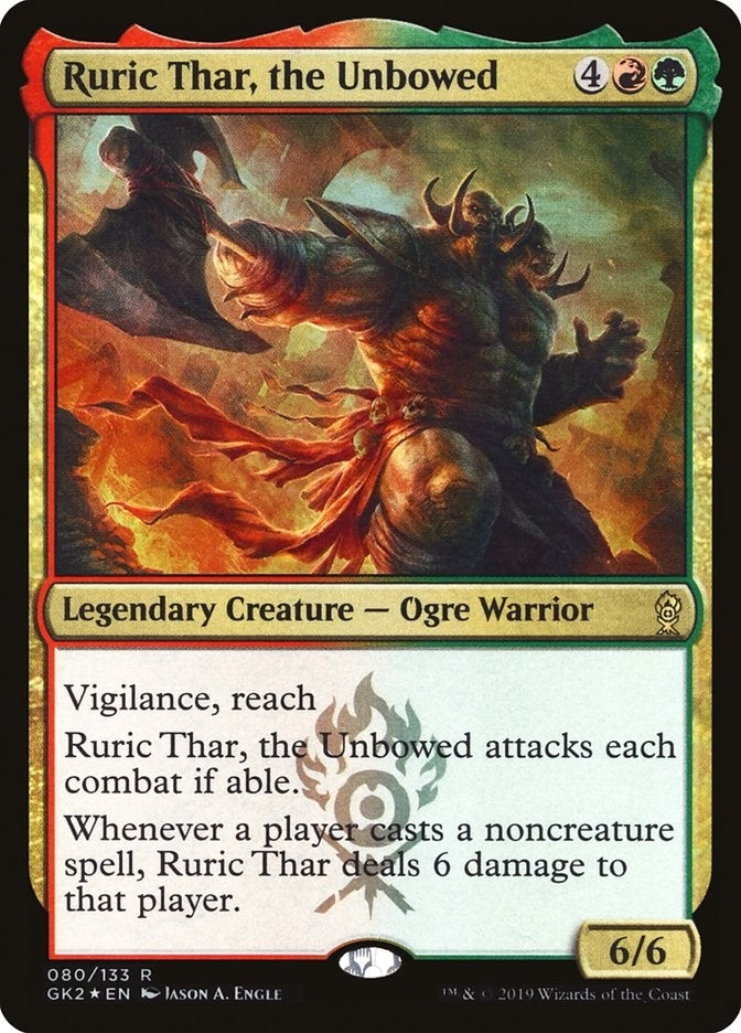 Ruric Thar the Unbowed (80) [GK2] - MTG Single