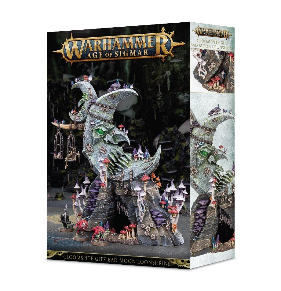 Warhammer: Age of Sigmar - Gloomspite Gitz: Bad Moon Loonshire [PLAS] - Warhammer Box Sets Sealed