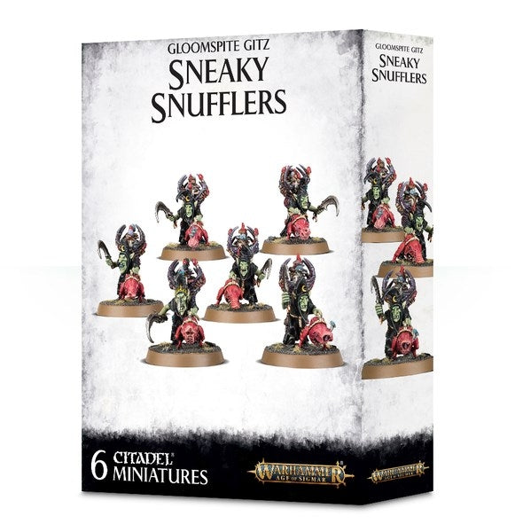 Warhammer: Age of Sigmar - Gloomspite Gitz: Sneaky Snufflers [PLAS] - Warhammer Box Sets Sealed