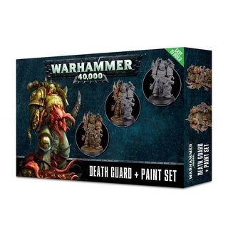 Warhammer: 40K - Death Guard plus Paint Set [PNTS] - Citadel Paints Sealed