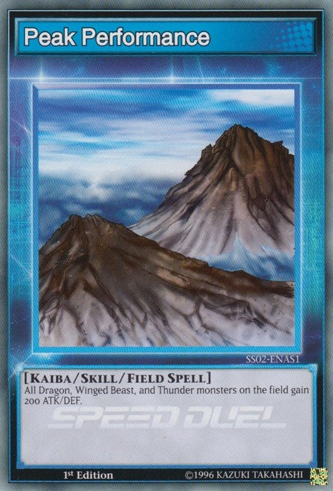 Peak Performance (21) (SS02) - YuGiOh Single