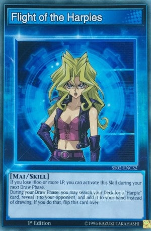 Flight of the Harpies (22) (SS02) - YuGiOh Single