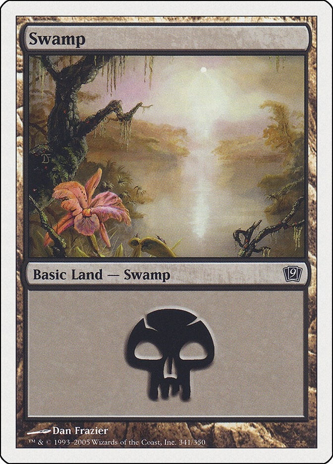 Swamp (341) (341) [9ED] - MTG Single