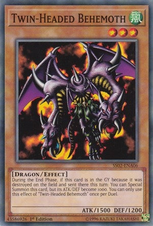 Twin-Headed Behemoth (206) (SS02) - YuGiOh Single
