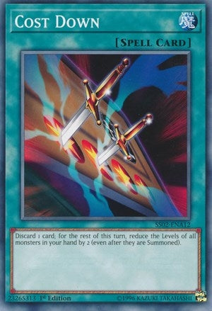 Cost Down (212) (SS02) - YuGiOh Single