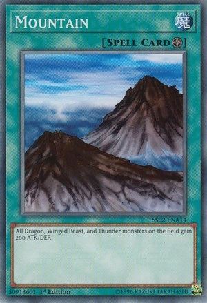 Mountain (214) (SS02) - YuGiOh Single