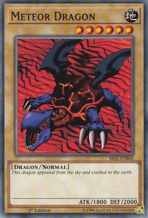 Meteor Dragon (202) (SS02) - YuGiOh Single