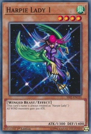 Harpie Lady 1 (201) (SS02) - YuGiOh Single