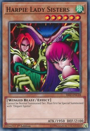 Harpie Lady Sisters (204) (SS02) - YuGiOh Single