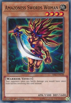 Amazoness Swords Woman (206) (SS02) - YuGiOh Single