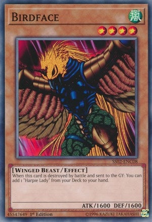 Birdface (208) (SS02) - YuGiOh Single