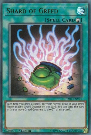 Shard of Greed (101) (SS01) - YuGiOh Single