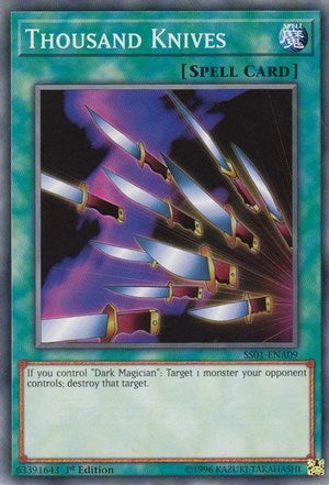 Thousand Knives (109) (SS01) - YuGiOh Single