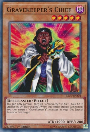 Gravekeeper’s Chief (104) (SS01) - YuGiOh Single