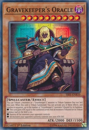 Gravekeeper’s Oracle (110) (SS01) - YuGiOh Single