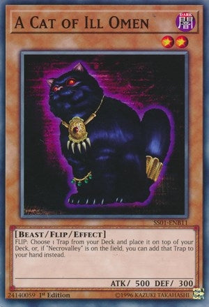 A Cat of Ill Omen (111) (SS01) - YuGiOh Single