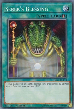 Sebek’s Blessing (114) (SS01) - YuGiOh Single