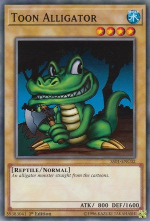Toon Alligator (102) (SS01) - YuGiOh Single