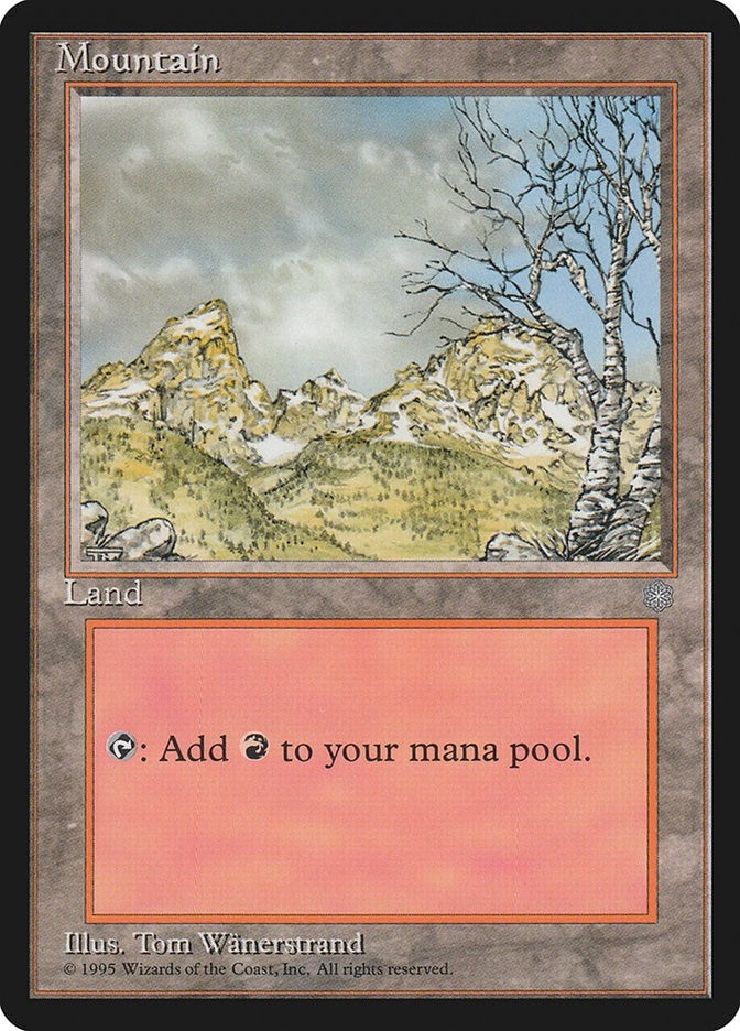 Mountain (341) (341) [ICE] - MTG Single