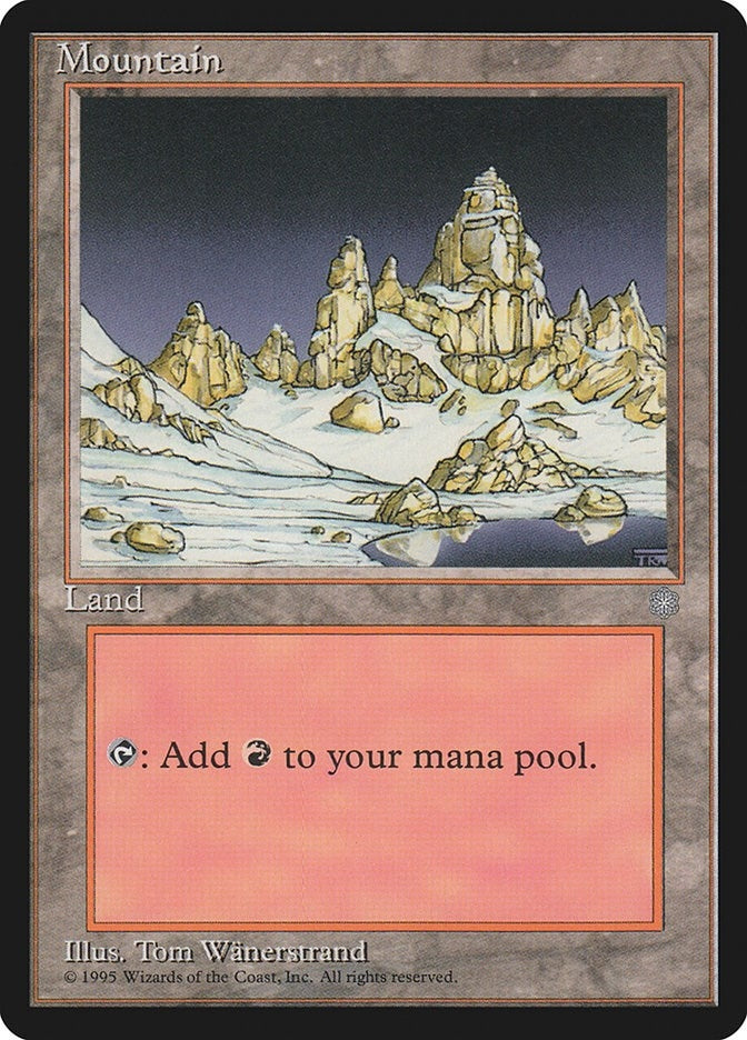 Mountain (342) (342) [ICE] - MTG Single