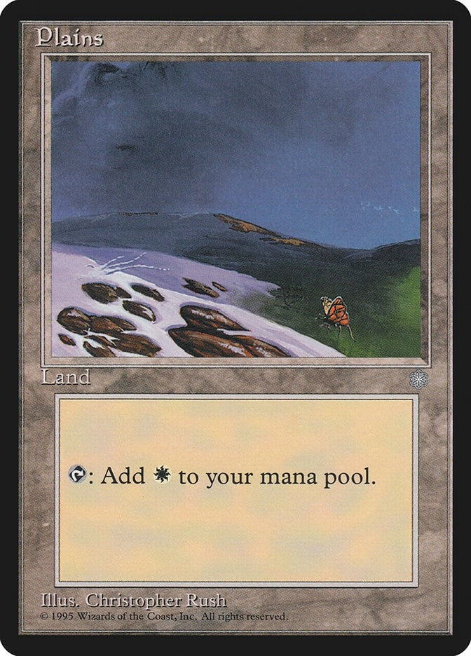 Plains (344) (344) [ICE] - MTG Single