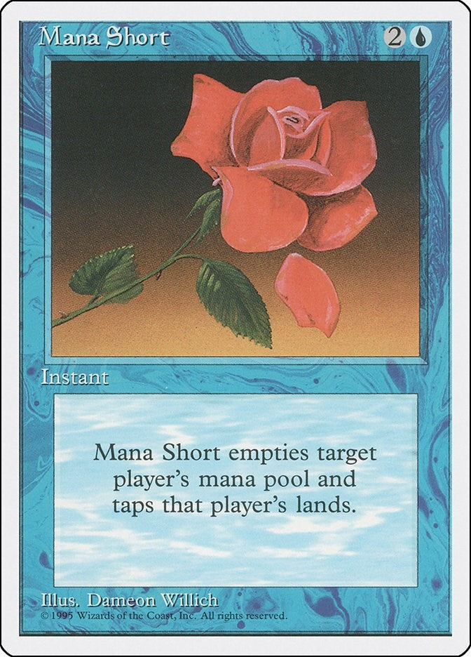 Mana Short [4ED] - MTG Single