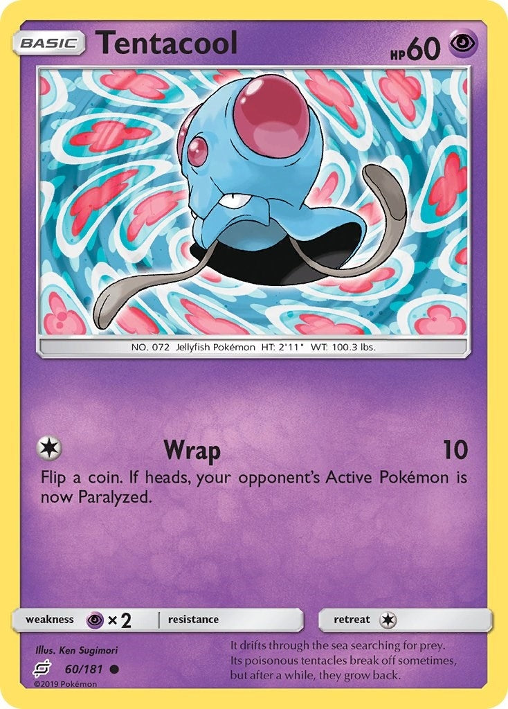 Image for Tentacool (60/181) (SM - Team Up) - Pokemon