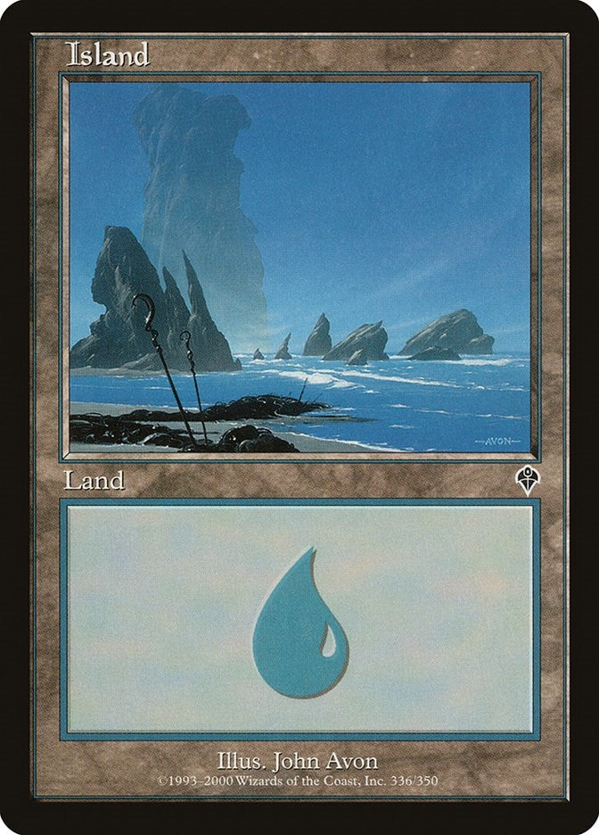 Island (336) (336) [INV] - MTG Single