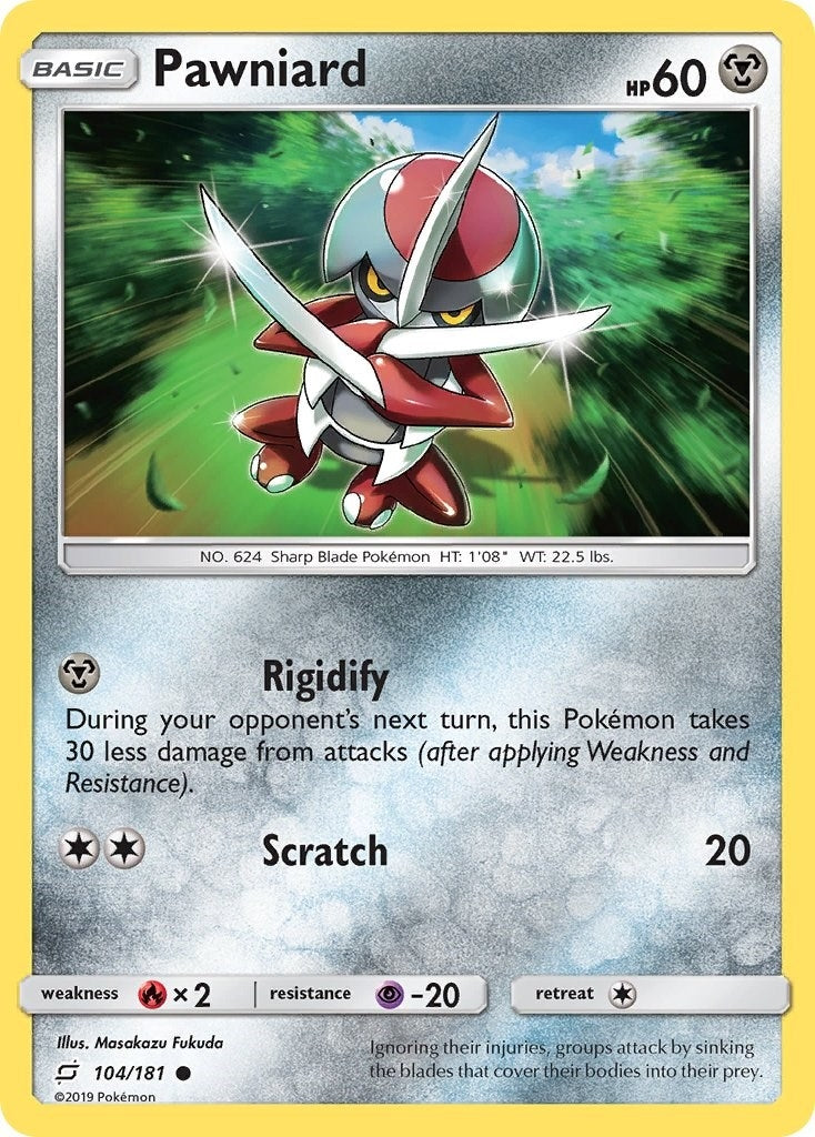 Image for Pawniard (104/181) (SM - Team Up) - Pokemon