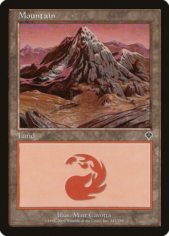 Mountain (343) (343) [INV] - MTG Single