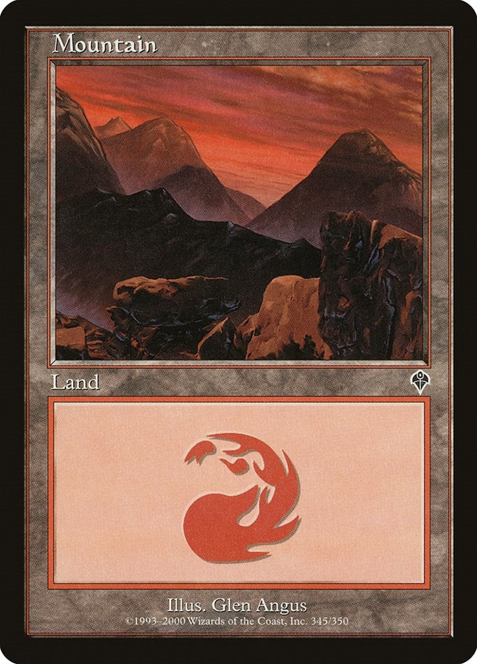 Mountain (345) (345) [INV] - MTG Single
