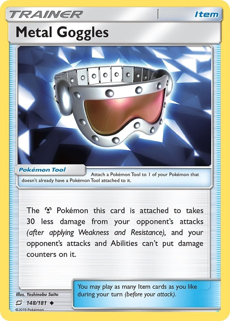 Image for Metal Goggles (148/181) (SM - Team Up) - Pokemon
