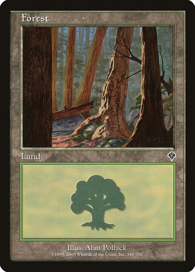 Forest (348) (348) [INV] - MTG Single