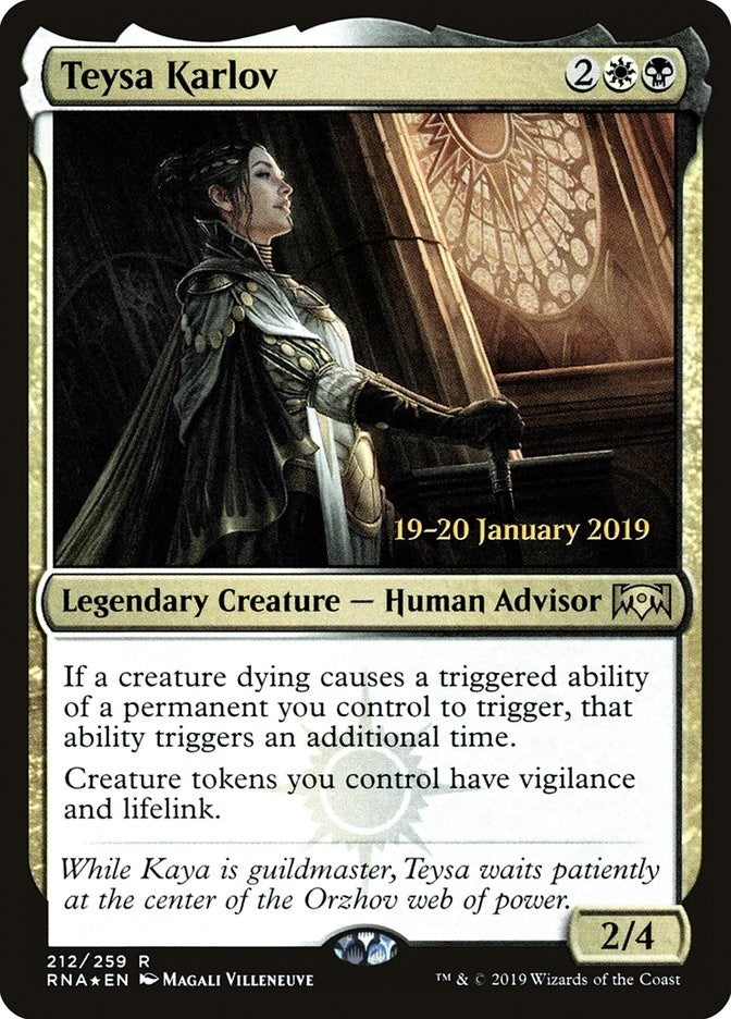 Teysa Karlov (212) [PRE] - MTG Single