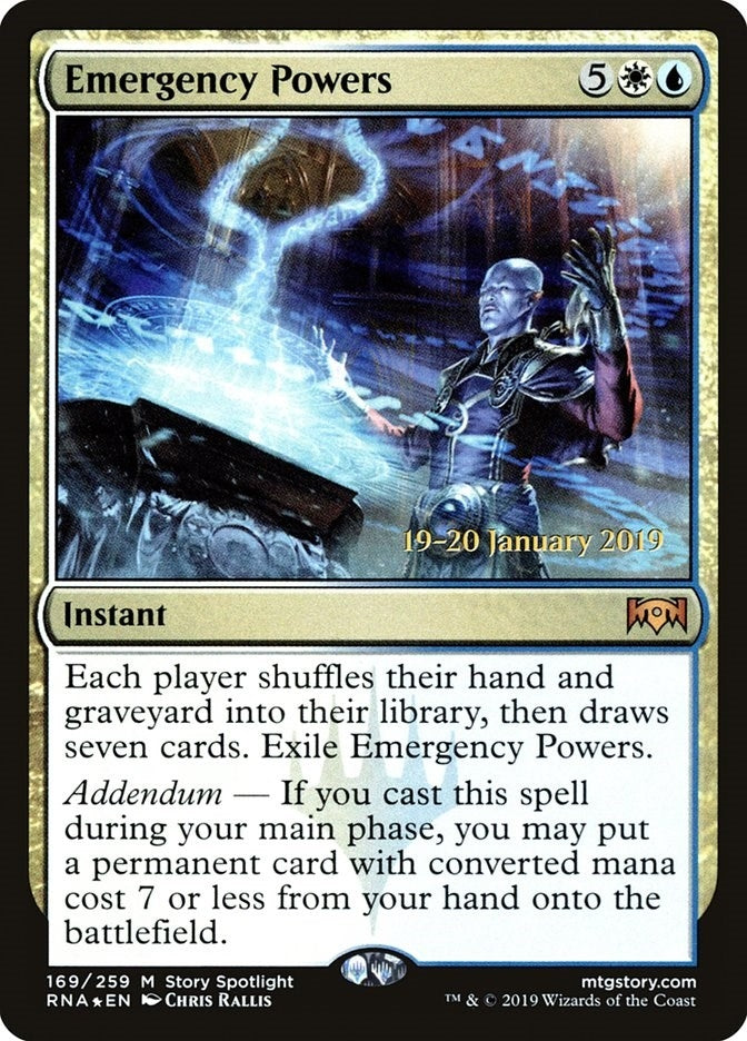 Emergency Powers (169) [PRE] - MTG Single