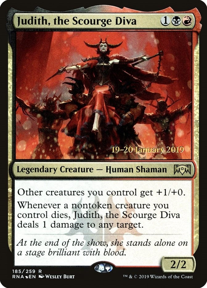 Judith the Scourge Diva (185) [PRE] - MTG Single