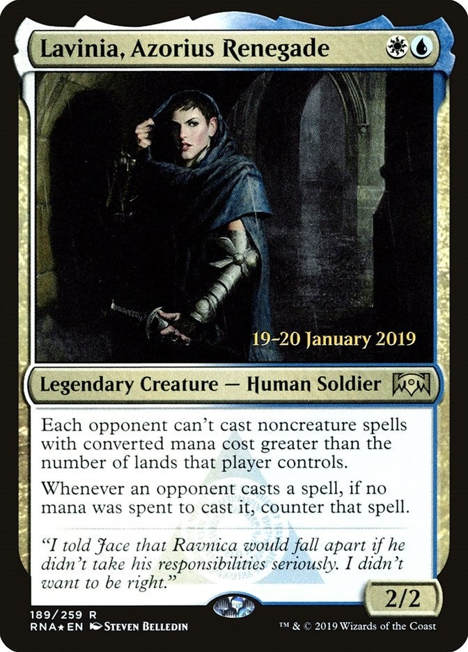Lavinia Azorius Renegade (189) [PRE] - MTG Single