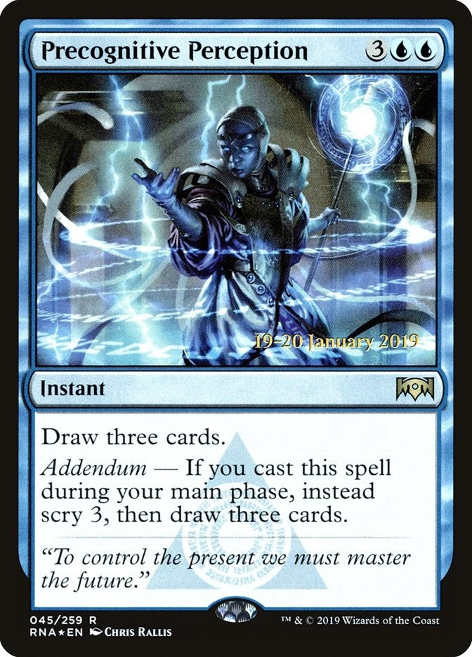 Precognitive Perception (45) [PRE] - MTG Single