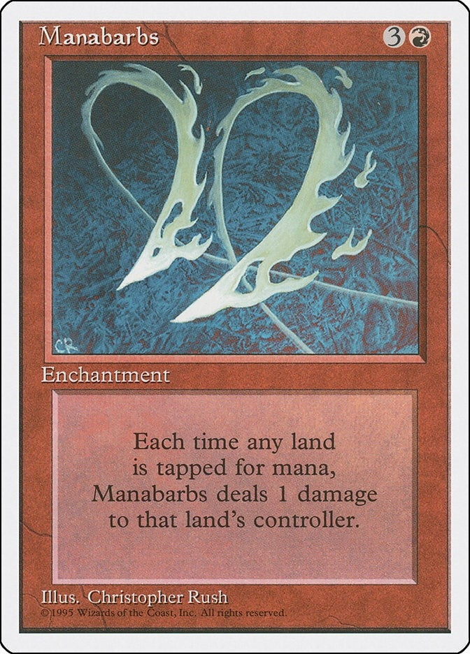 Manabarbs [4ED] - MTG Single
