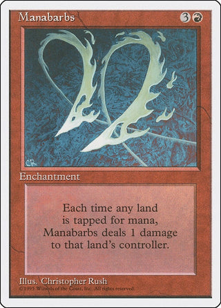 Manabarbs [4ED] - MTG Single